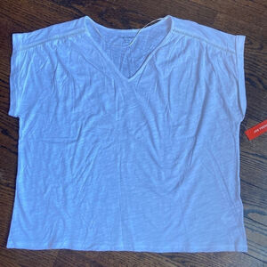 BNWT Joe Fresh White t-shirt size XL 100% cotton